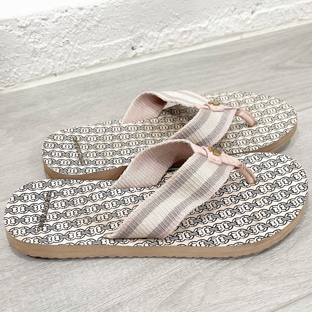 Tory Burch Gemini Link Flip Flop Sandal in Coastal Pink/Gemini Link No Size